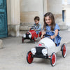Voiture à pédales blanche - Baghera