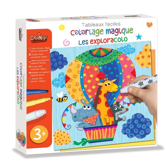 Coloriage magique - les exploracolo - Créa Lign'