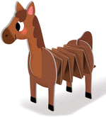 Pliages accordéons - animaux de la ferme - Créa Lign'