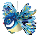 Pliages éventails - oiseaux de nos campagnes - Créa Lign'