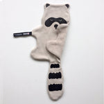 Doudou plat Raton Laveur - Hektik.cc