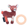 Peluche et anneau de dentition biche - Les Déglingos