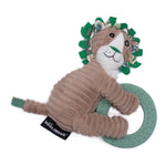 Peluche et anneau de dentition lion - Les Déglingos
