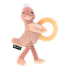 Peluche et anneau de dentition autruche - Les Déglingos