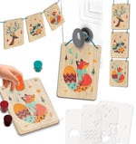 Tampographie - Animaux de la forêt - Créa Lign'