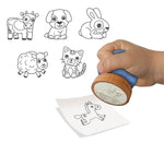 Tampons Dou'Dou Animaux - Créa Lign'